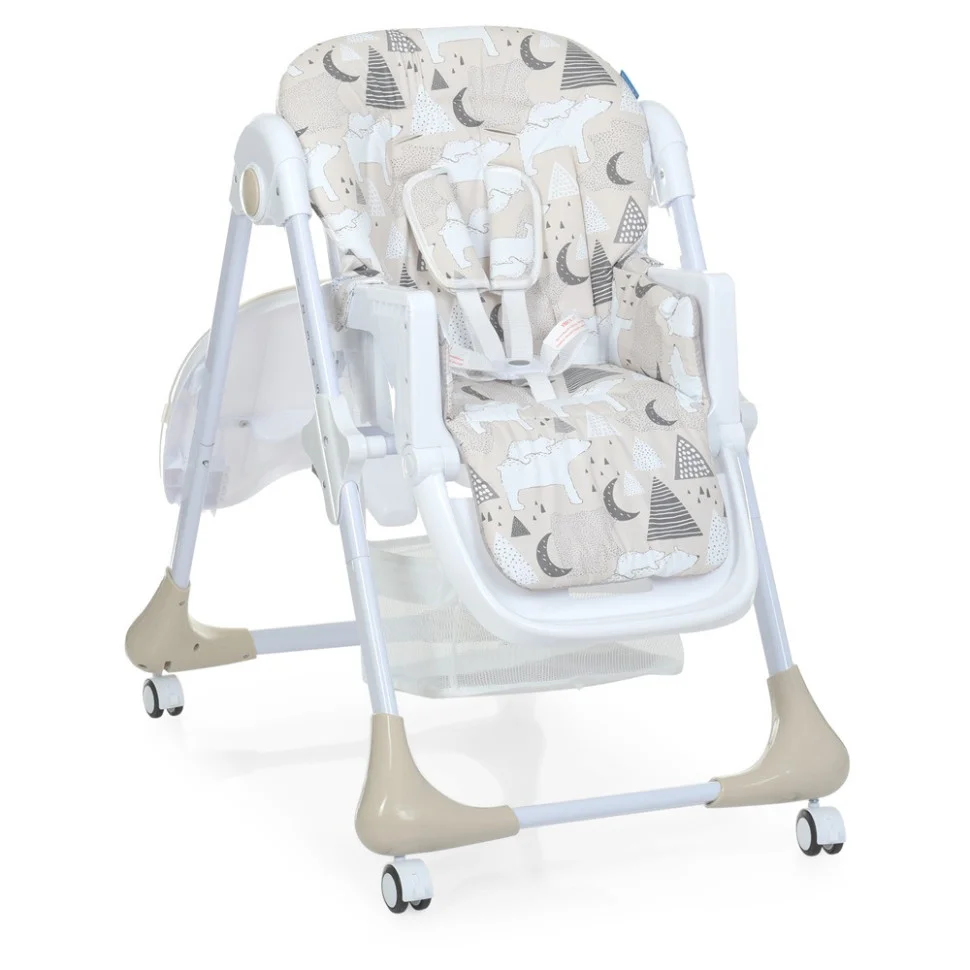 Стульчик для кормления Bambi M 3233 Mommy Bear Beige