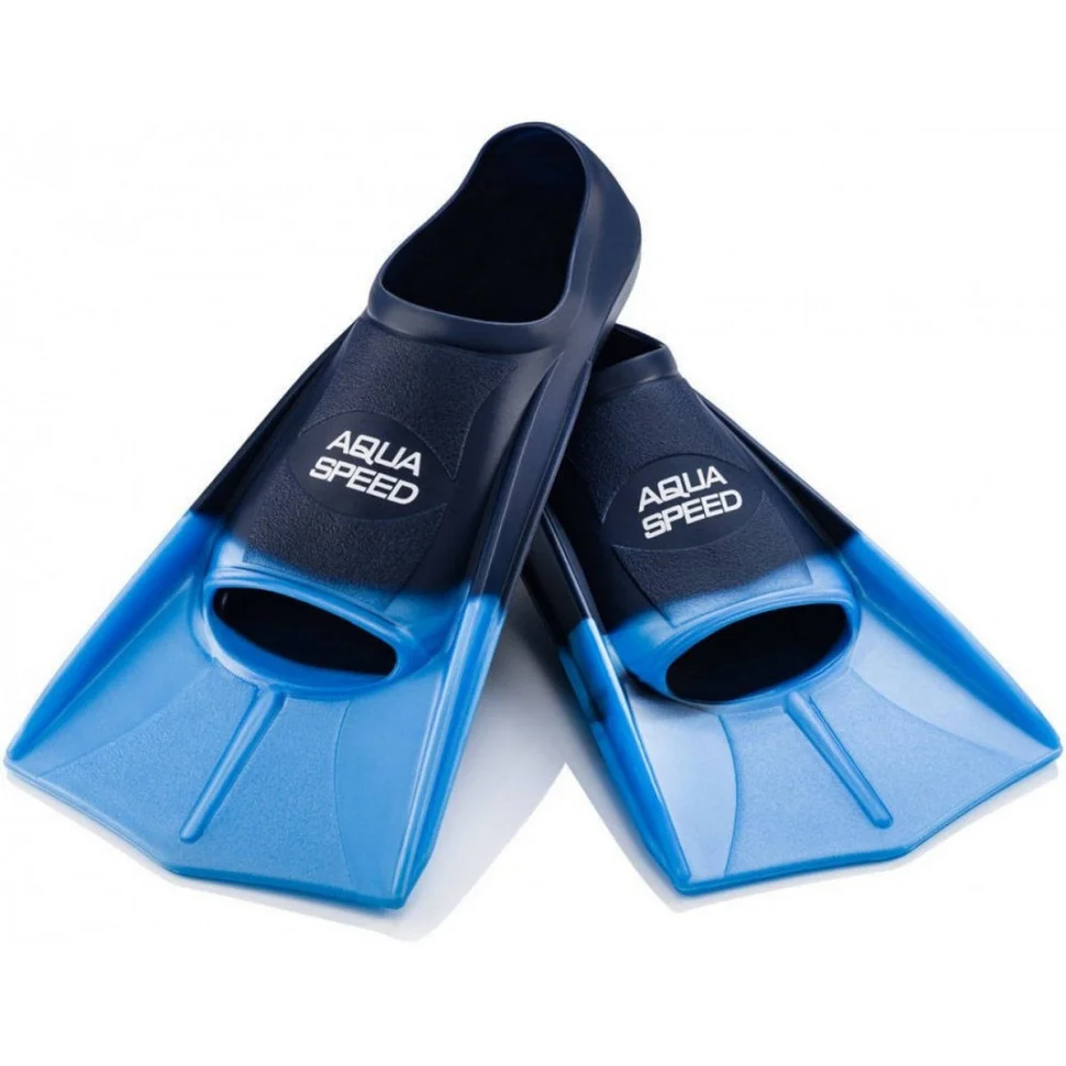 Ласты TRAINING FINS 2737 Aqua Speed 137-02-39-40 голубой, темно-синий, размер 39-40