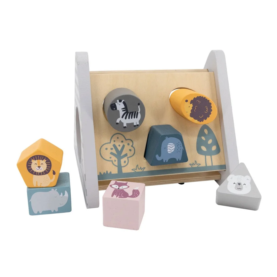 Дерев'яний сортер Розвиток Viga Toys PolarB 44007, 5 в 1