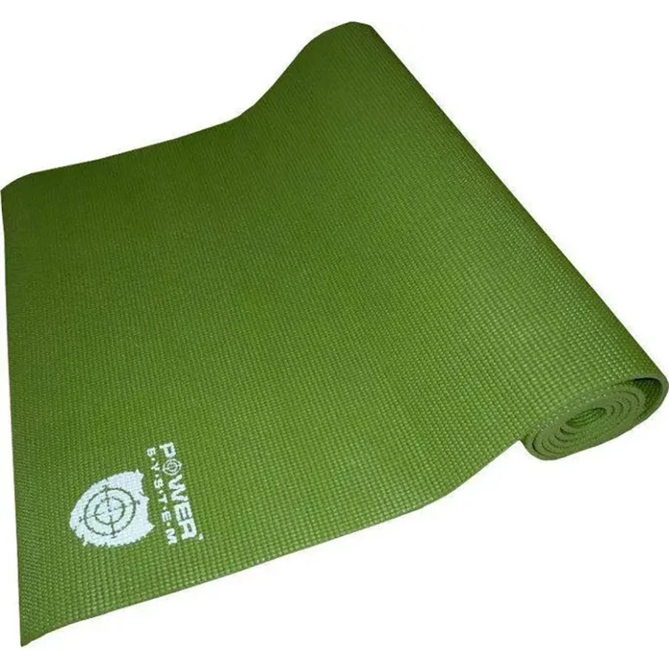 Коврик для йоги и фитнеса Power System PS-4014_Green