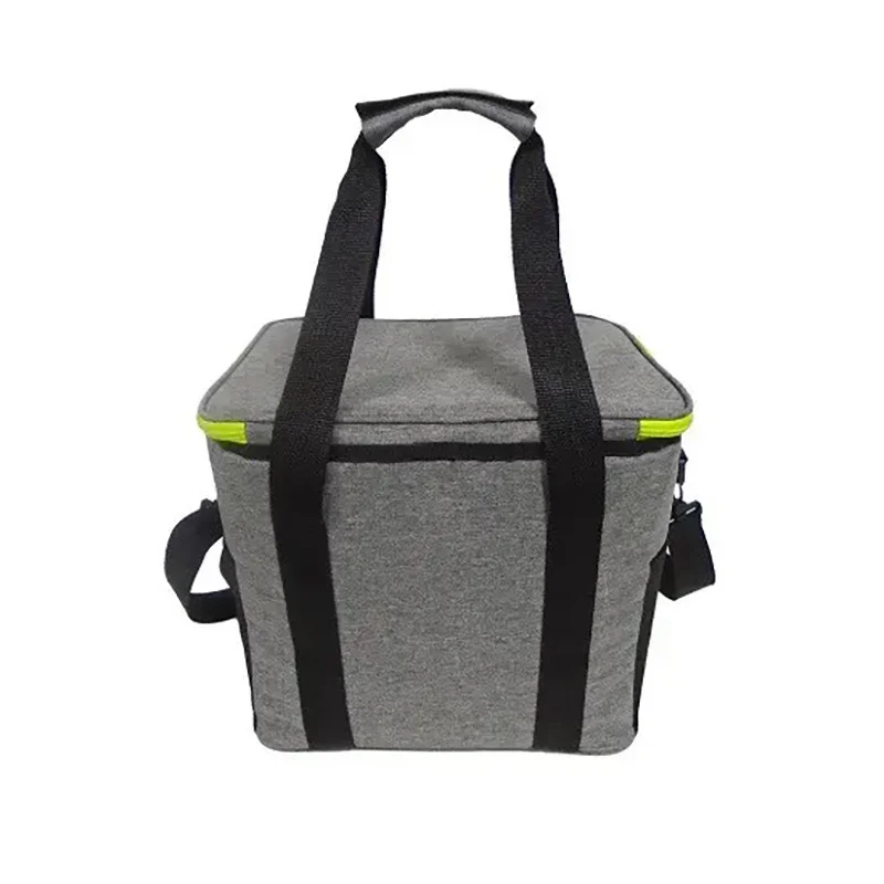 Сумка-холодильник TE-320S Time Eco 6215028111575BGREY 20 л, серая с черным