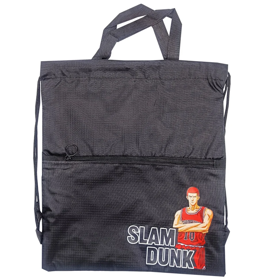 Детская сумка для обуви «Basketball» Bambi 2-54-2(Black) 40 x 35 см 