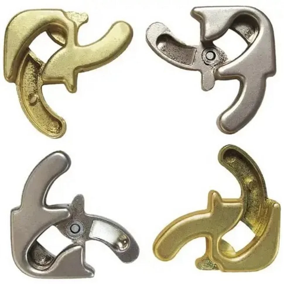 Головоломка з металу 5* Square Cast Puzzle 473756