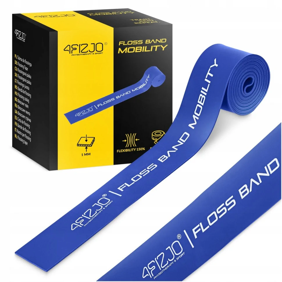 Стрічка компресійна для флоссінга Floss Band 4FIZJO P-5905973405218, 207 x 5 x 0.1 см