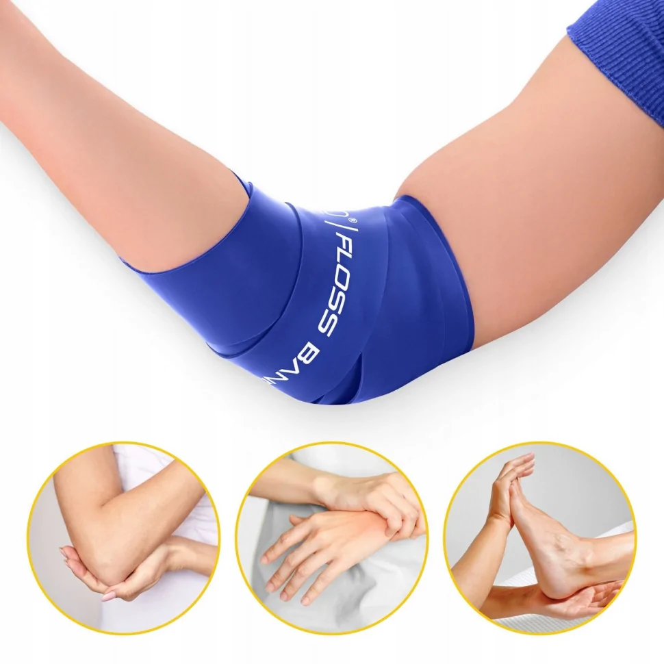 Стрічка компресійна для флоссінга Floss Band 4FIZJO P-5905973405218, 207 x 5 x 0.1 см