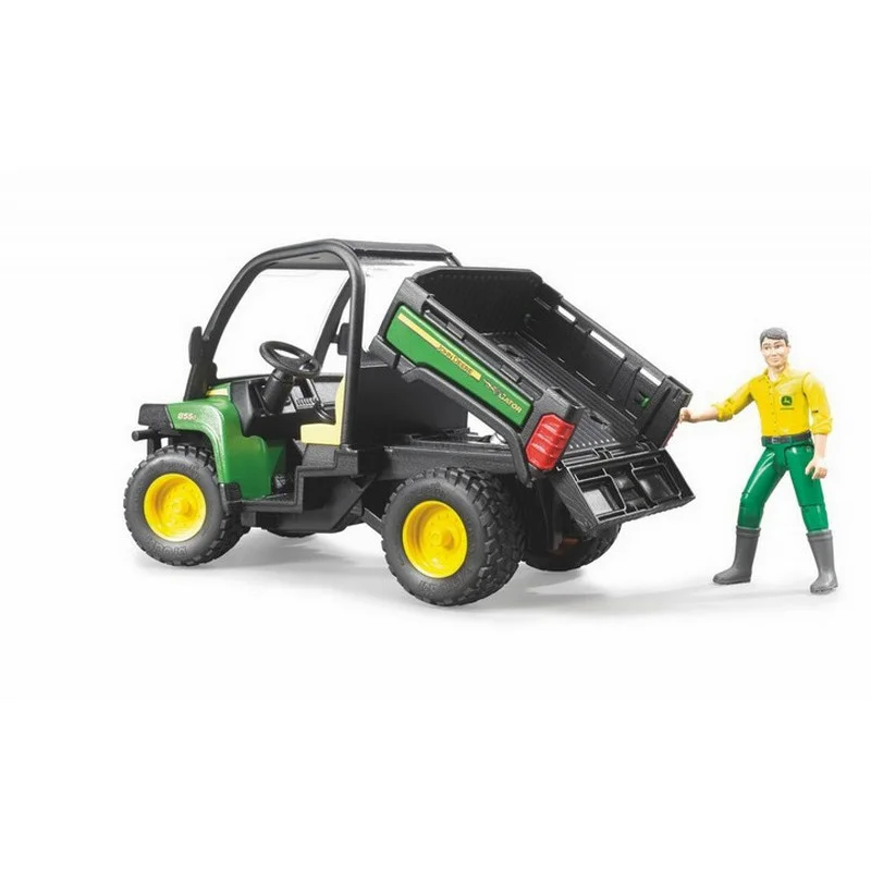 Дитячий іграшковий набір Автомобіль John Deere Gator XUV 855D Bruder 02490 з фігуркою