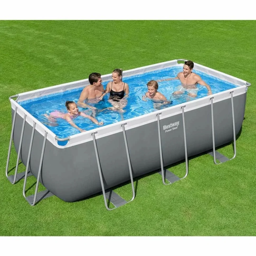 Каркасний басейн Bestway 56457K 412х201х122 см, 8124 л