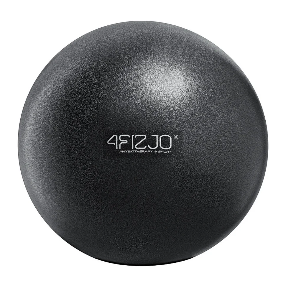 Мяч для пилатеса, йоги, реабилитации 4FIZJO 4FJ0139, 22 см, Black