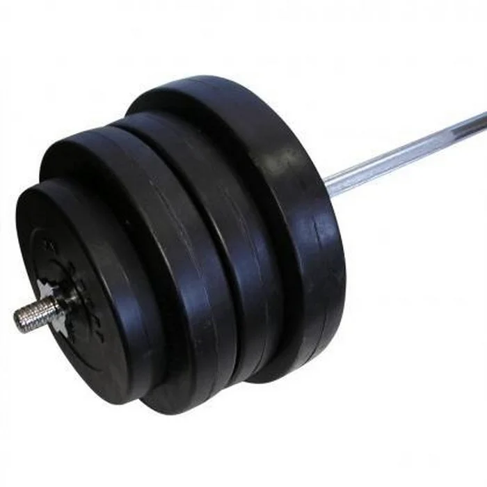 Штанга наборная композитная в пластиковой оболочке Rock Pro Newt NE-PL-180-088, 88 кг