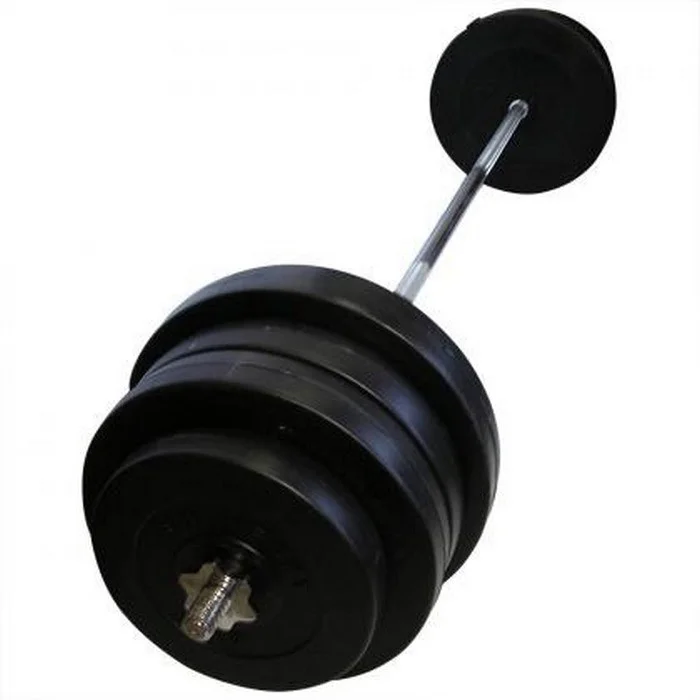 Штанга наборная композитная в пластиковой оболочке Rock Pro Newt NE-PL-180-088, 88 кг