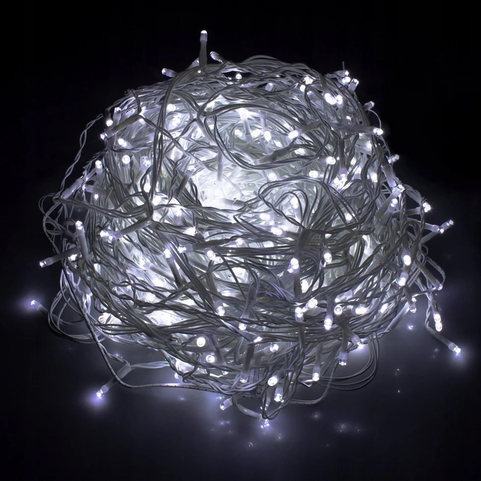 Гірлянда бахрома вулична Springos CL300, 12 м 300 LED, Cold White