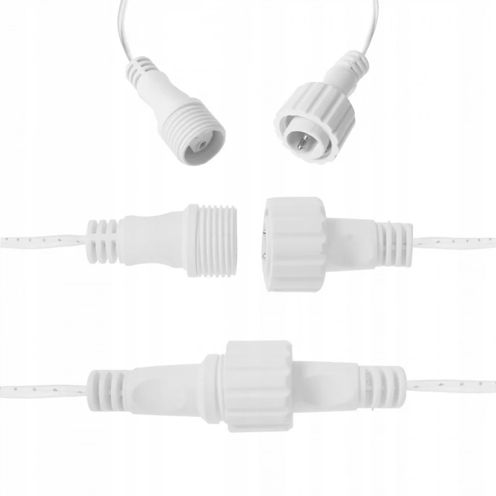 Гірлянда бахрома вулична Springos CL300, 12 м 300 LED, Cold White