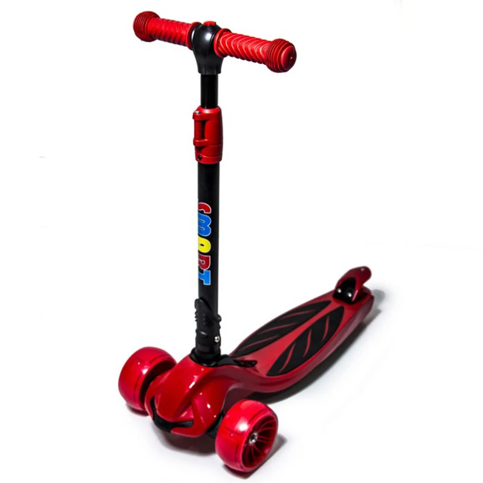 Дитячий самокат 3-х колісний Smart Scale Sports 1656871306 Червоний