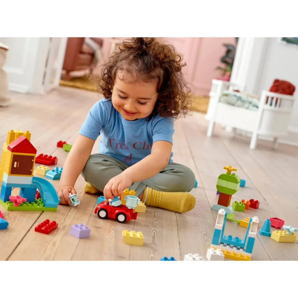 Конструктор LEGO DUPLO Большая коробка с кубиками Deluxe 10914
