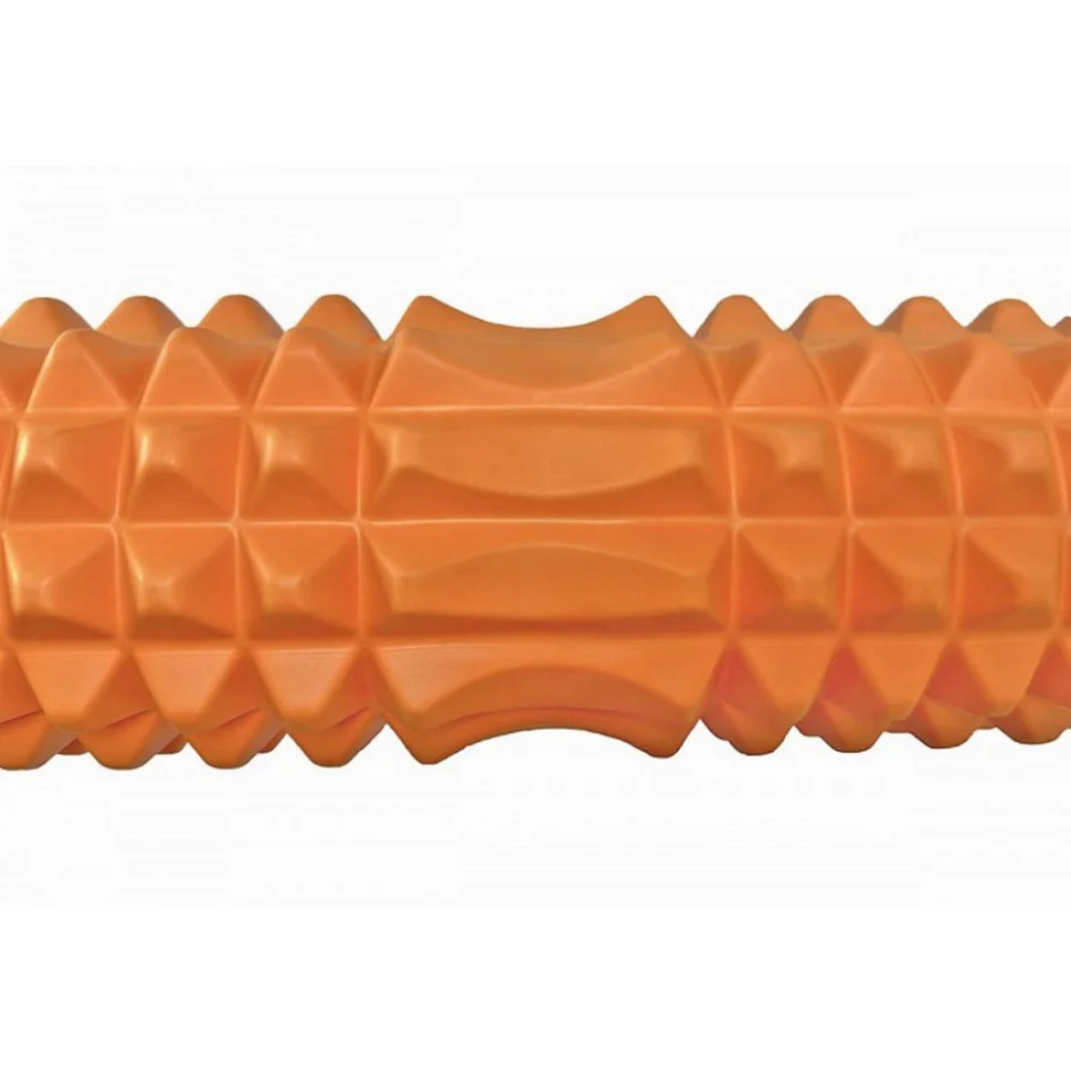 Массажный ролик Grid Roller v.2.2 EasyFit EF-2028-OR 45 см, Оранжевый