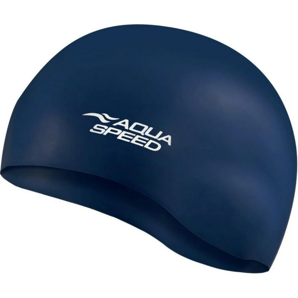 Шапка для плавання MONO 6198 Aqua Speed ​​111-22 темно-синій, OSFM