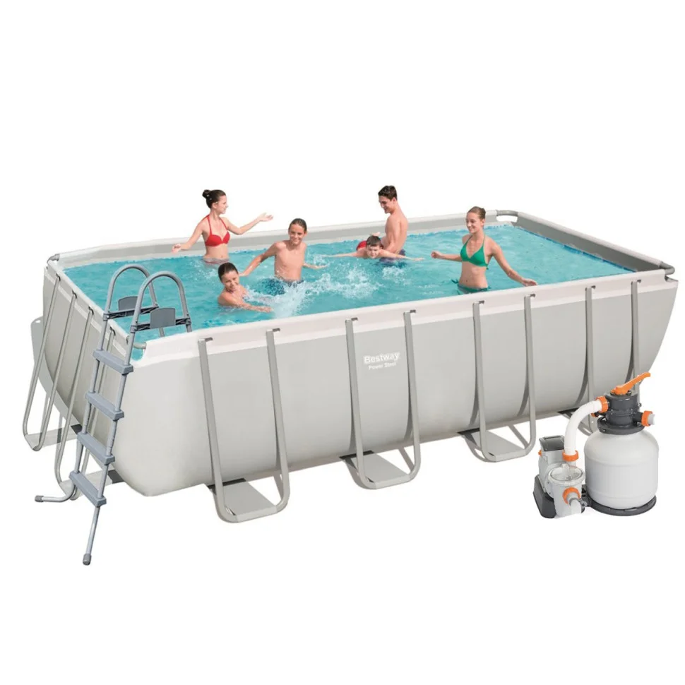 Каркасный бассейн Bestway 56671, 488х244х122 см, 11532 л
