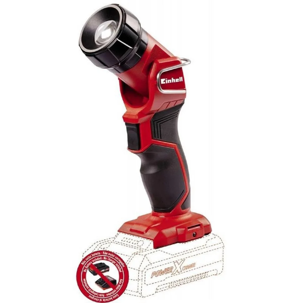 Фонарь ручной TC-CL 18 Li H-Solo Einhell 4514130 красный 280 люмен