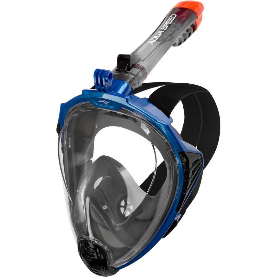 Полнолицевая маска DRIFT Aqua Speed 249-10 черный, синий, S/M