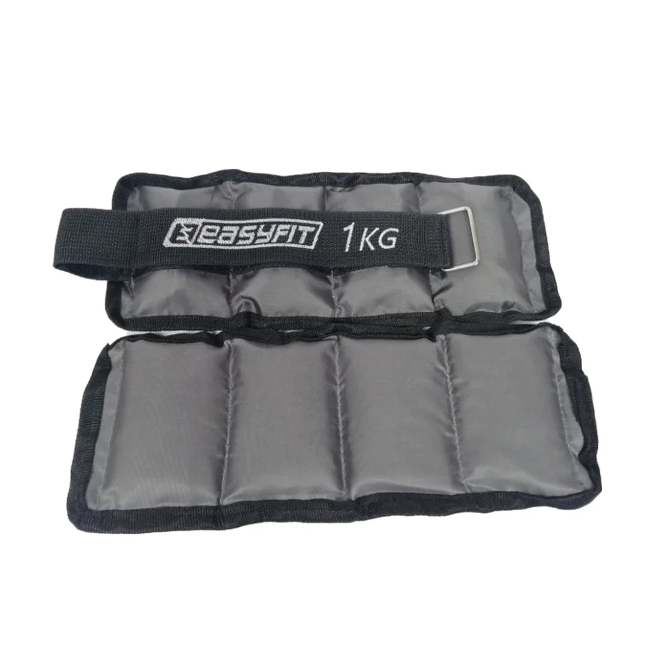 Утяжелители для ног и рук с металлом Metal EasyFit EF-AWTМ-100, 1 кг (пара)