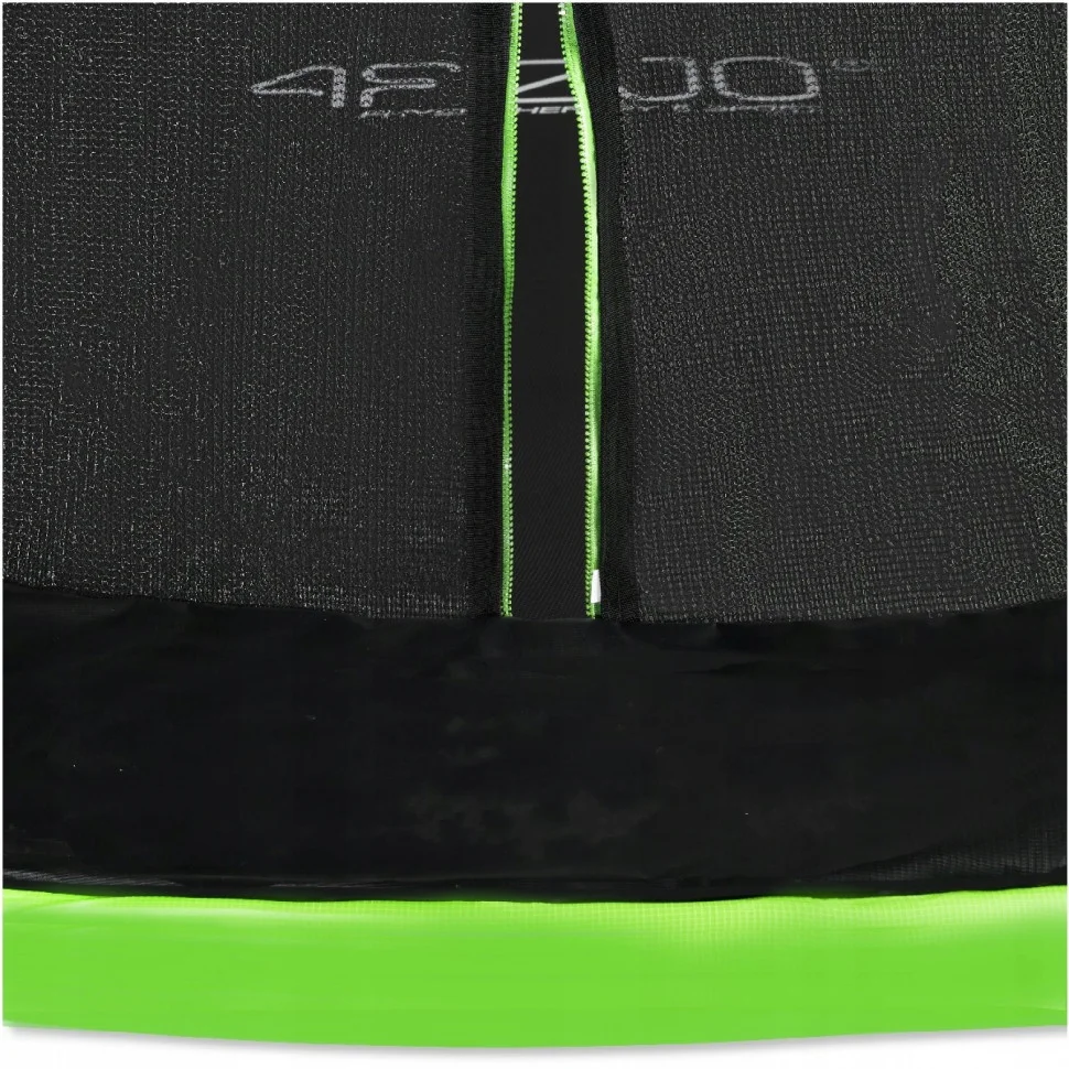 Батут с внутренней сеткой Premium 4FIZJO 4FJ0605 Black/Green 12FT 374 см