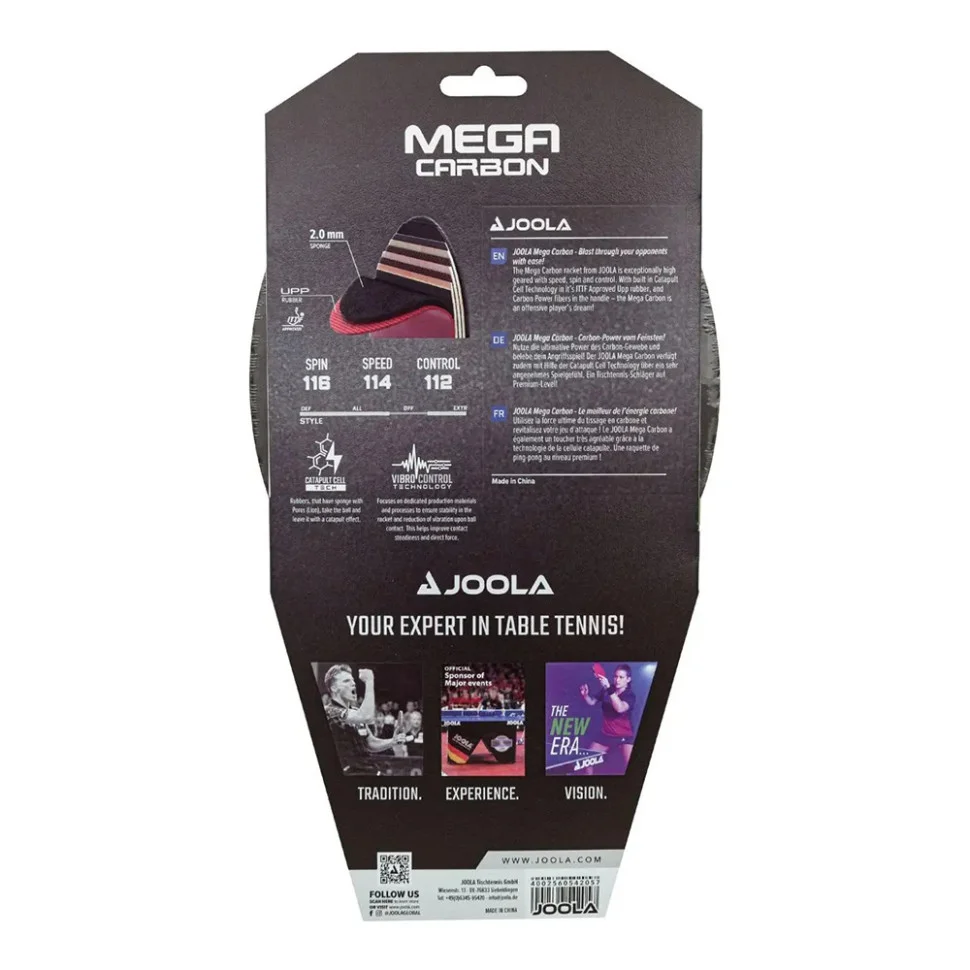 Ракетка для настольного тенниса Carbon MEGA Joola 63854