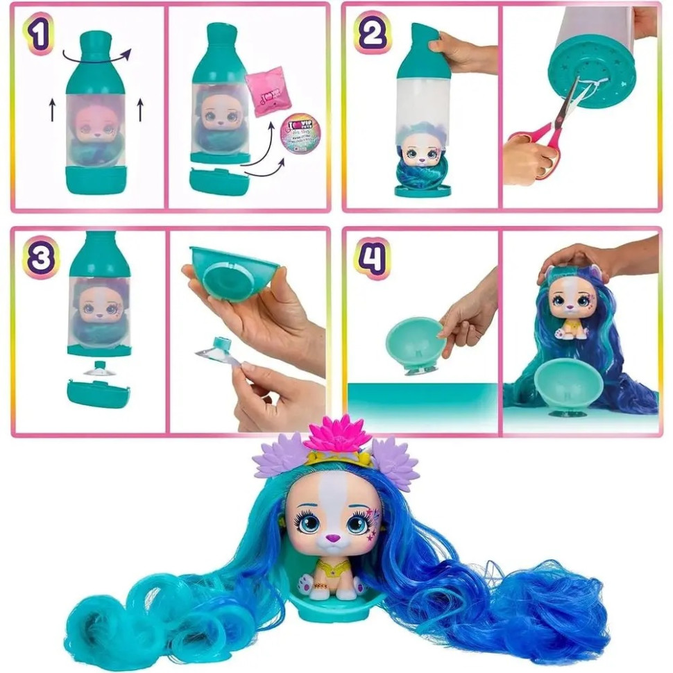 Модный любимец Собачка Spring vibes VIP Pets S4 IMC 713130 с аксессуарами