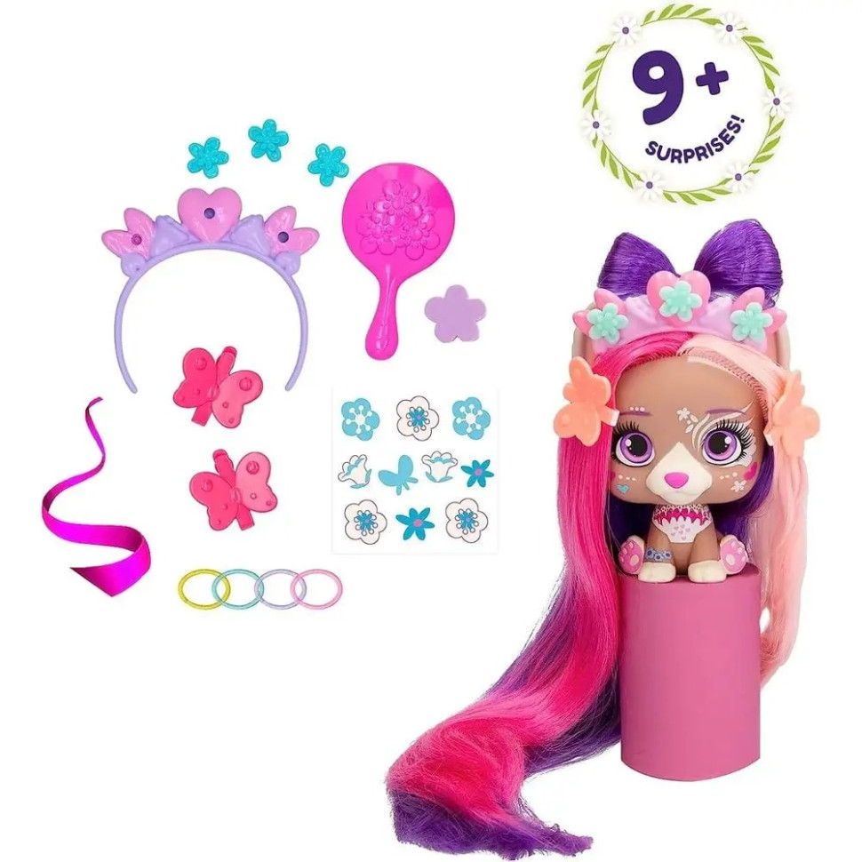 Модный любимец Собачка Spring vibes VIP Pets S4 IMC 713130 с аксессуарами