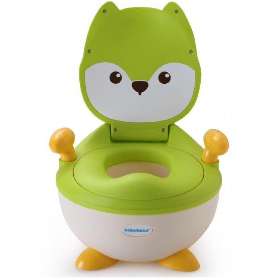 Горшок детский Лиса Babyhood BH-113FG зеленый