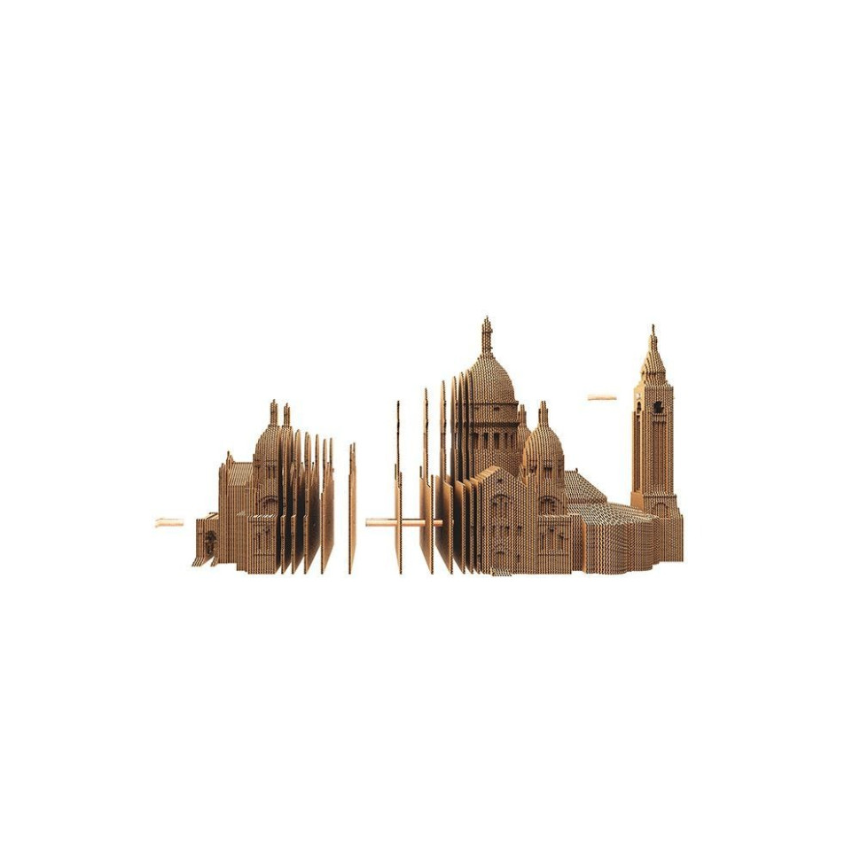 Картонный конструктор 3D Puzzle 