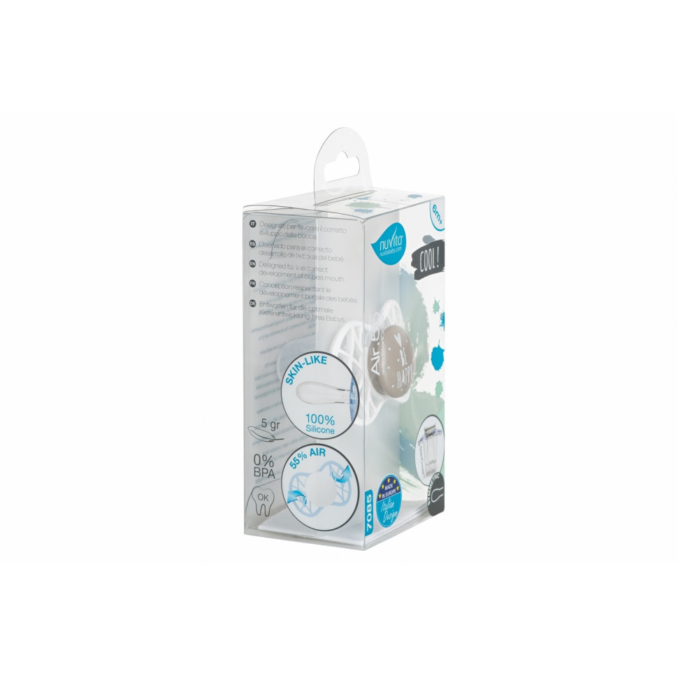 Пустушка Nuvita 7085 Air55 Cool симетрична 6m+ 