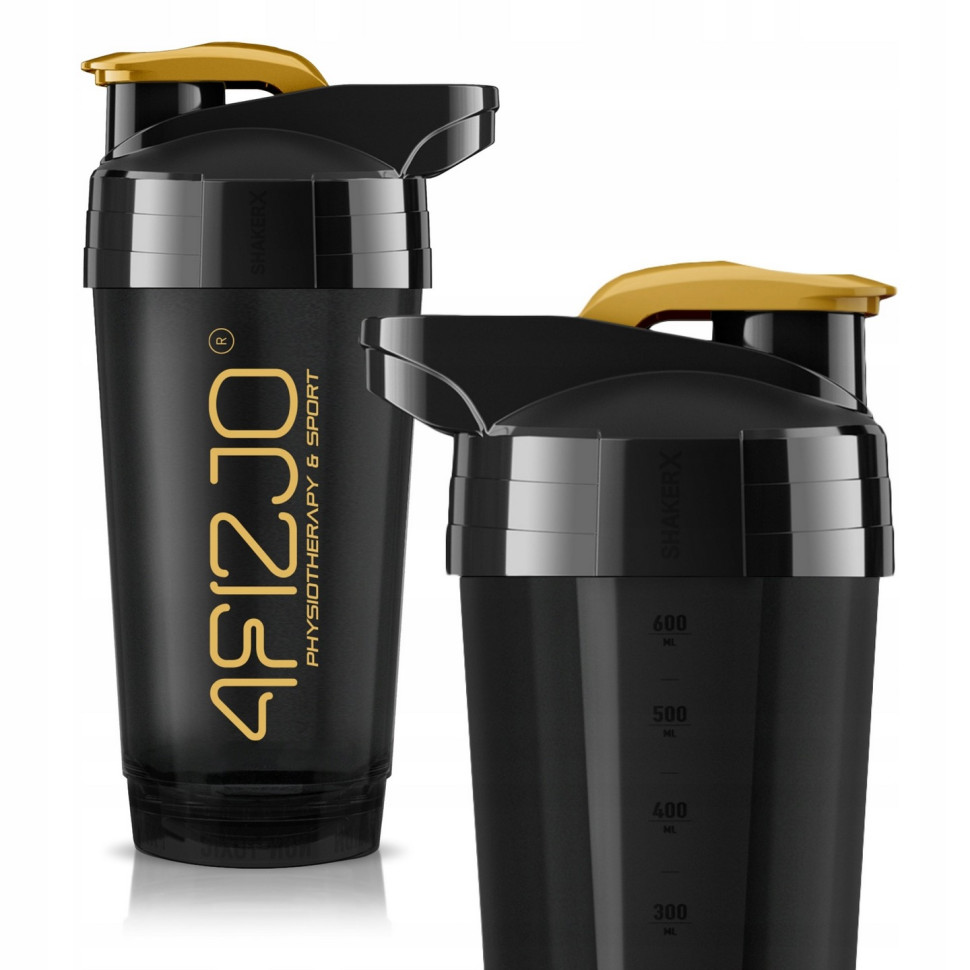 Шейкер спортивный Ultra 4FIZJO P-5905973407038 Black/Gold 700 мл 