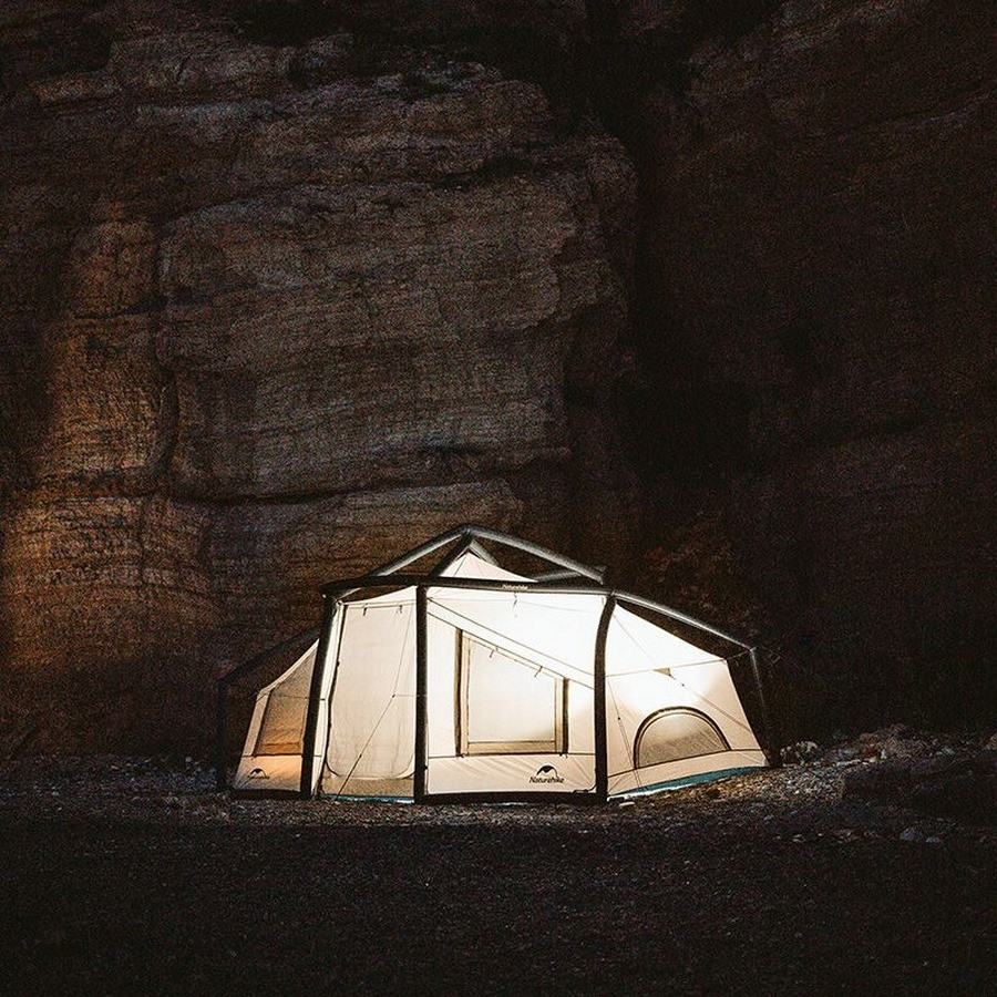 Намет надувний CNK2300ZP012 Naturehike 6976023921001 блакитний великий