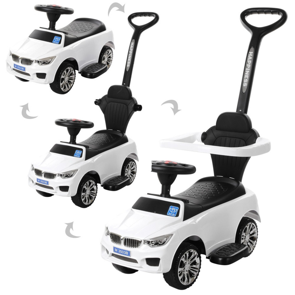 Каталка-толокар Bambi M 3503B-1 Белый