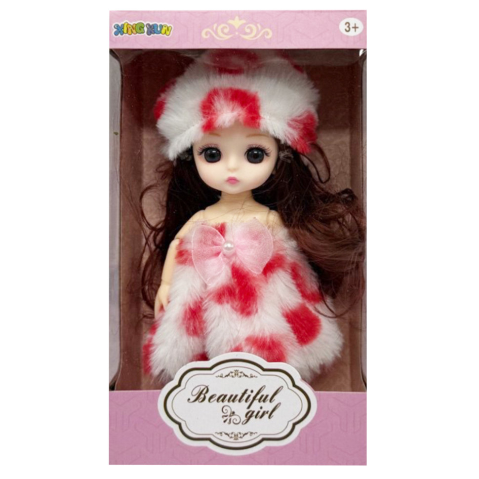 Детская игровая кукла Bambi 1361-10 шарнирная, размер 15 см