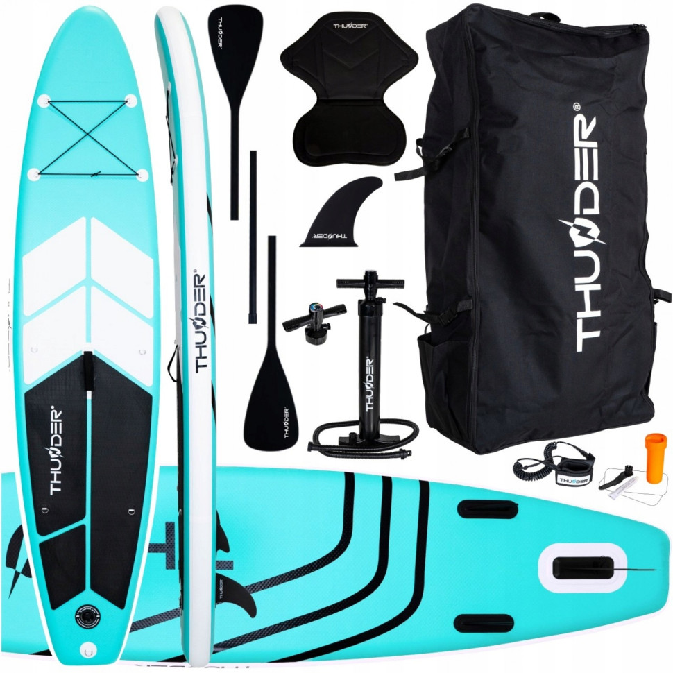 Надувная SUP доска Coast Thunder SUP-COAST-MINT с веслом Mint 320 см 