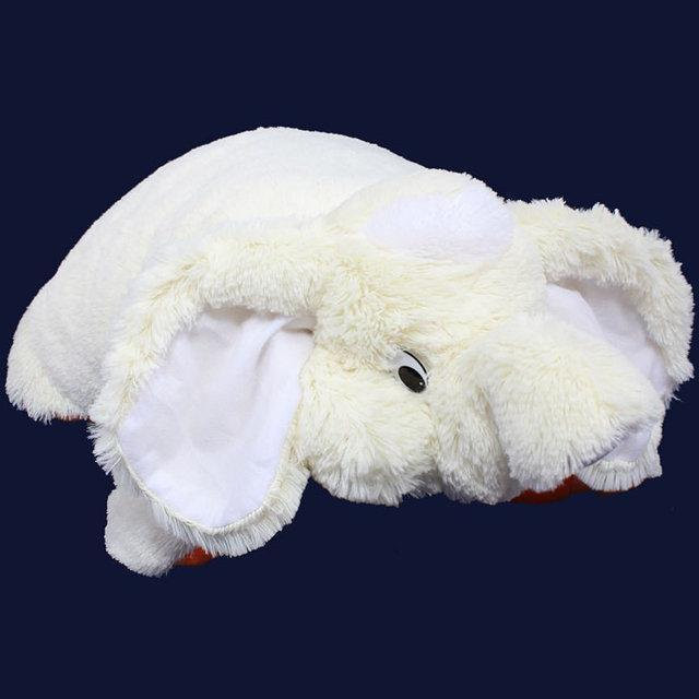 Мягкая игрушка-подушка Alina Toys слон 55 см персиковый 5784774ALN