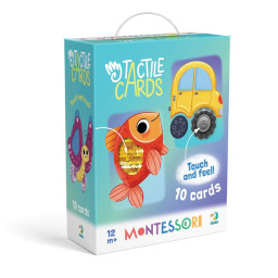 Набор карточек с тактильными элементами "На прогулке" DoDo Toys 301231