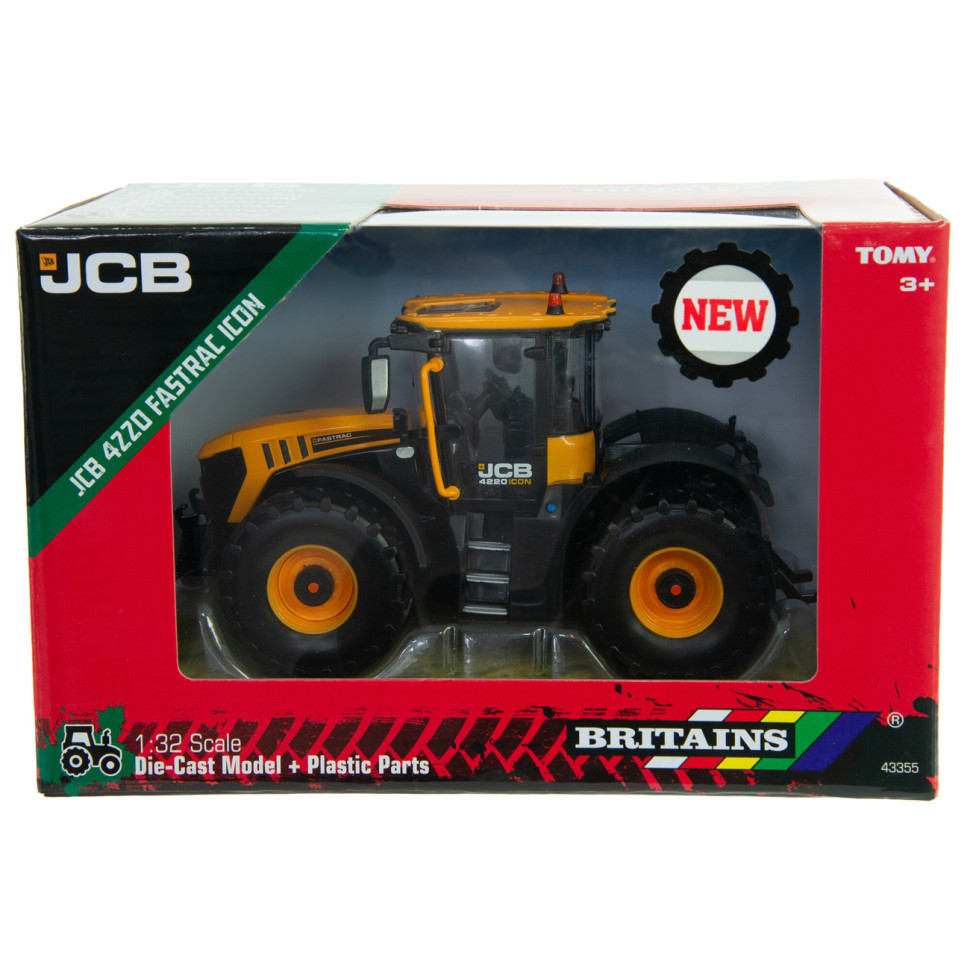 Модель Трактор JCB 4220 ICON Britains 43355B масштаб 1:32