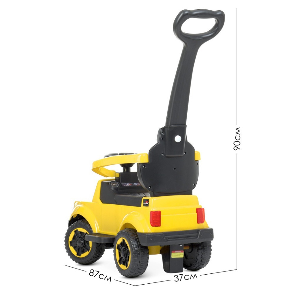 Каталка-толокар Bambi Racer M 4564B-6, 1*25W, родительская ручка, музыка, свет