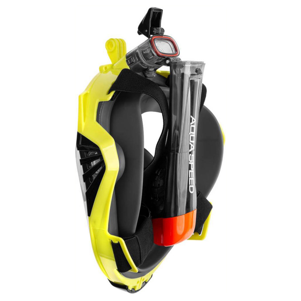 Полнолицевая маска DRIFT Aqua Speed 249-38 черный, желтый, L/XL