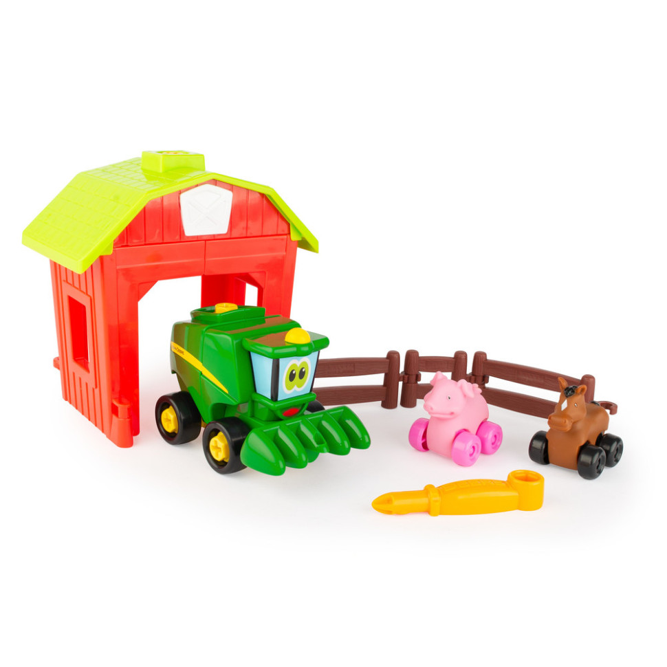 Игровой набор-конструктор John Deere Kids 47210 Собери трактор с отрядом