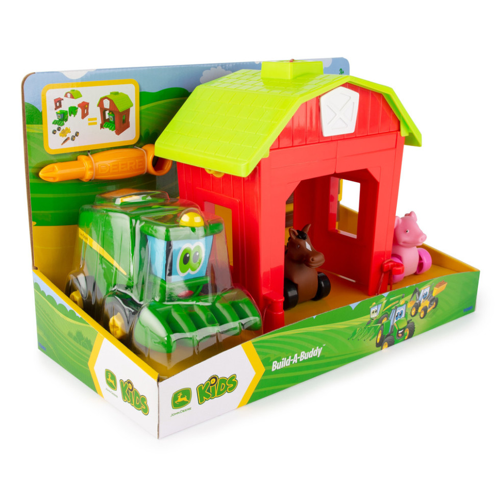 Игровой набор-конструктор John Deere Kids 47210 Собери трактор с отрядом
