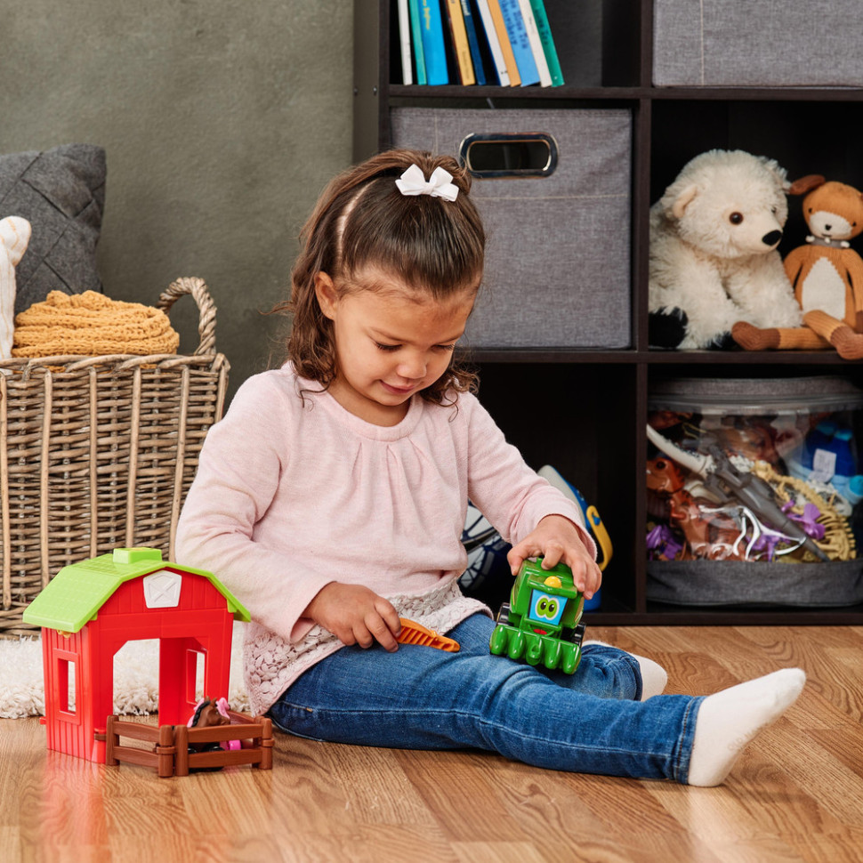 Игровой набор-конструктор John Deere Kids 47210 Собери трактор с отрядом