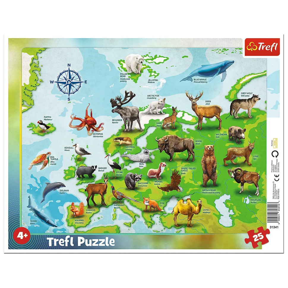 Пазл у рамці Trefl. 