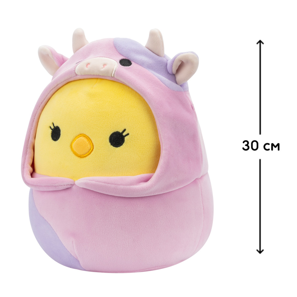 Мягкая игрушка Птенец Тристон в одежде Squishmallows SQER00933, 30 см