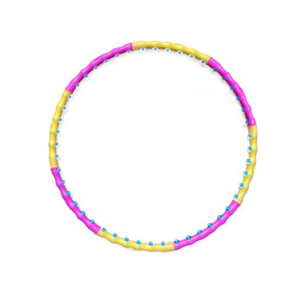 Обруч с массажными магнитными шариками Magnet Massage Hoop Newt NE-F-52