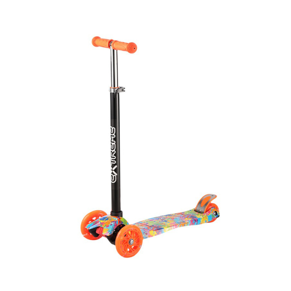 Самокат дитячий 3-х колісний Bambi SC25103(Orange) колеса зі світлом