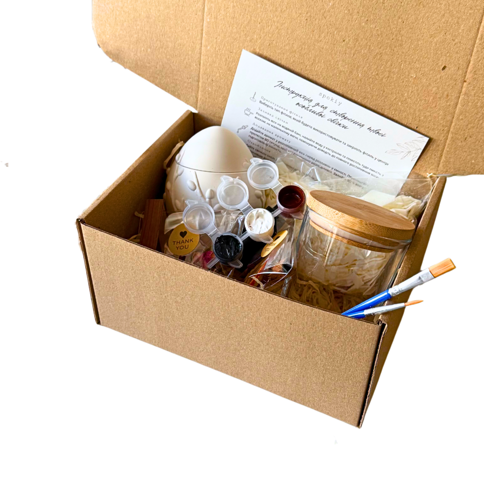 Пасхальный набор для создания свечи 