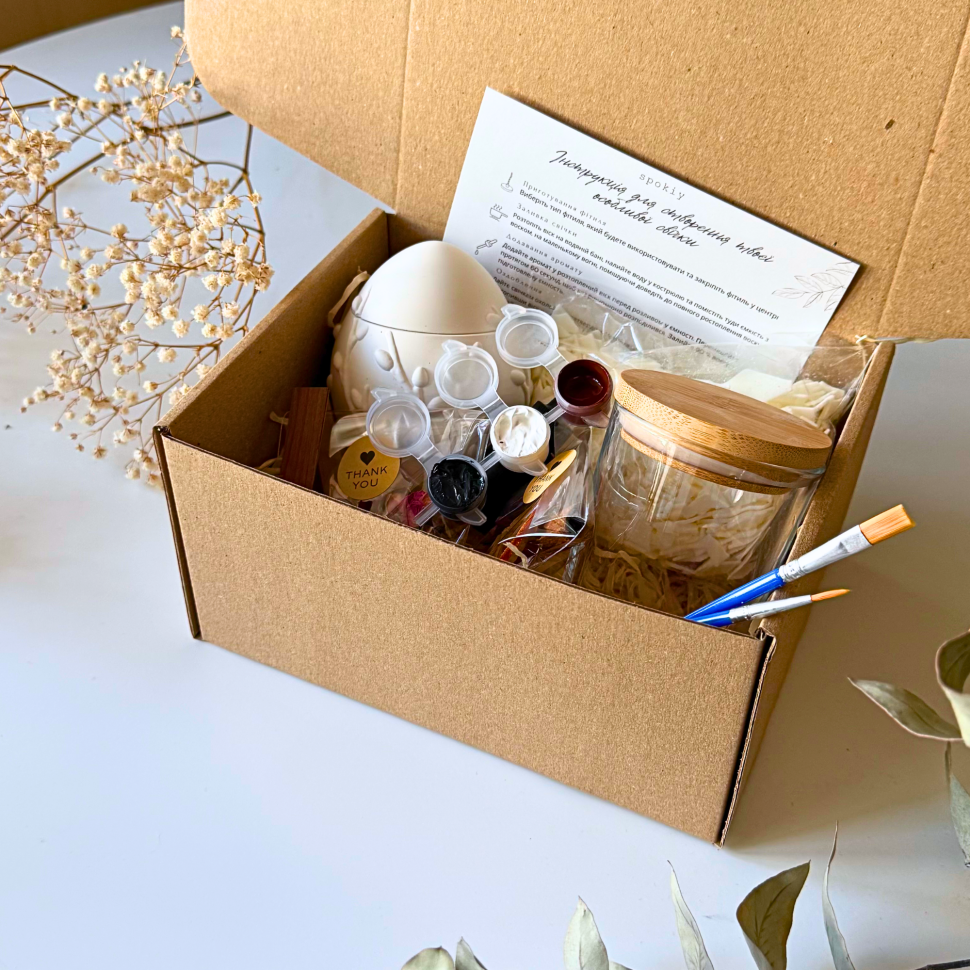 Пасхальный набор для создания свечи 